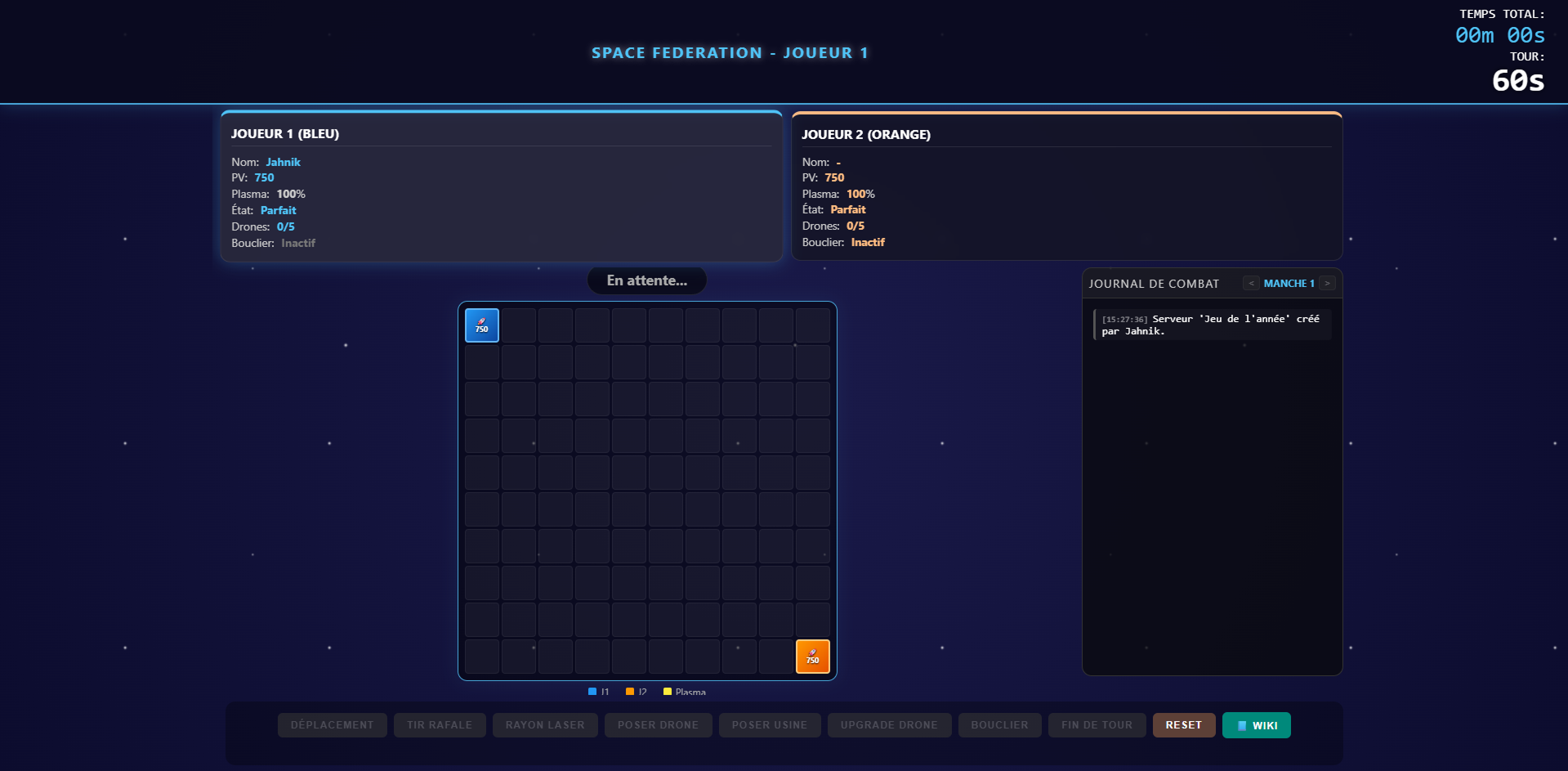 Interface du jeu vidéo